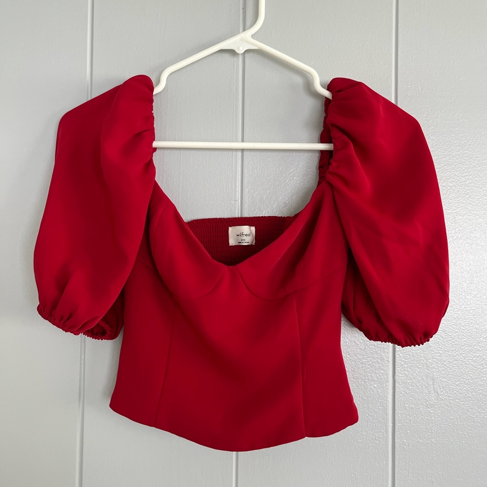 RED Wilfred Novella Shortsleeve Blouse